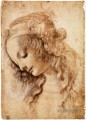 Womans Head Léonard de Vinci